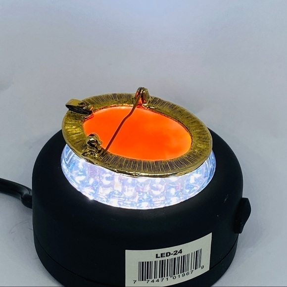 VINTAGE cameo brooch pendant gold tone - Picture 9 of 11